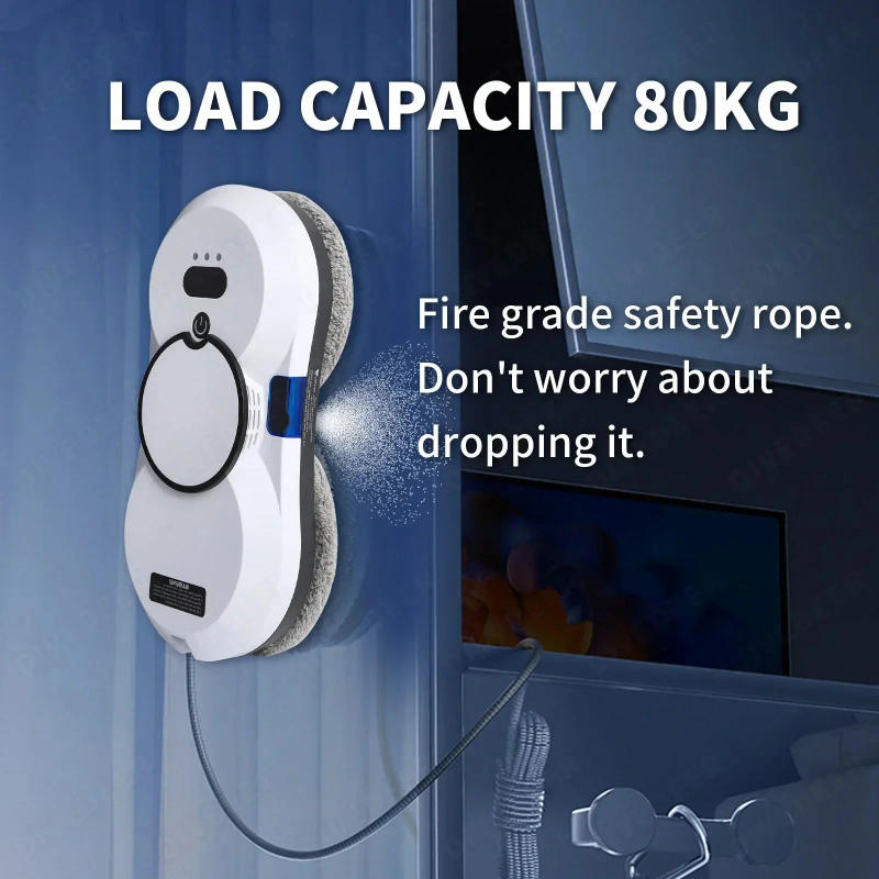 Description Picture 4 of itemAutomatic High-Rise Window Cleaning Robot, Dual-Sided Spray & Brushless Motor for Skyscraper/Home/Office Glass Maintenance