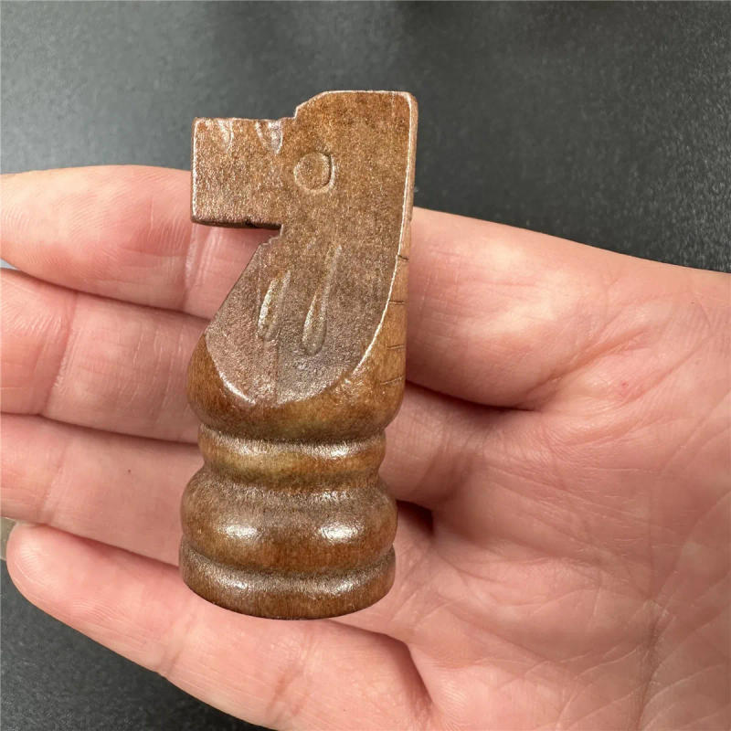 Description Picture 4 of item3inch Chess Pieces New Advanced Solid Wood Pieces Set 32 Pieces Table Puzzle Entertainment Game