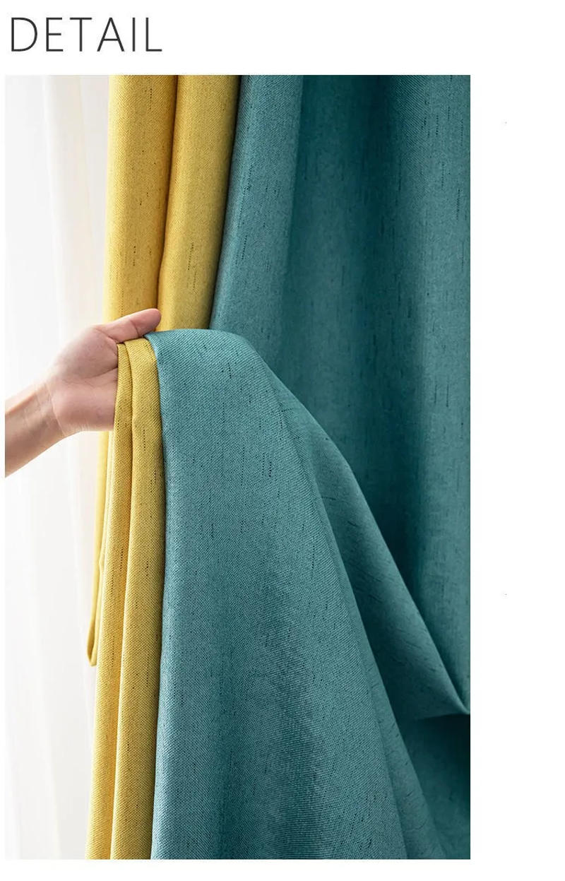 Description Picture 5 of item310cm Height Curtain for Living Room Modern Curtains for Bedroom Draperies for Sliding Door/Hall/Dorm Window Custom Made