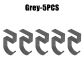 Grey-5PCS