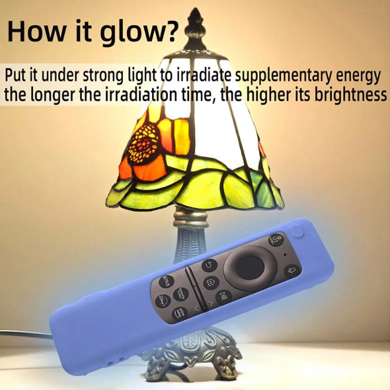 Description Picture 4 of itemSoft Remote Control Cover 2024 Smart TV Shockproof Protective Case Silicone Washable for Samsung BN59-01432 1436 TM2360