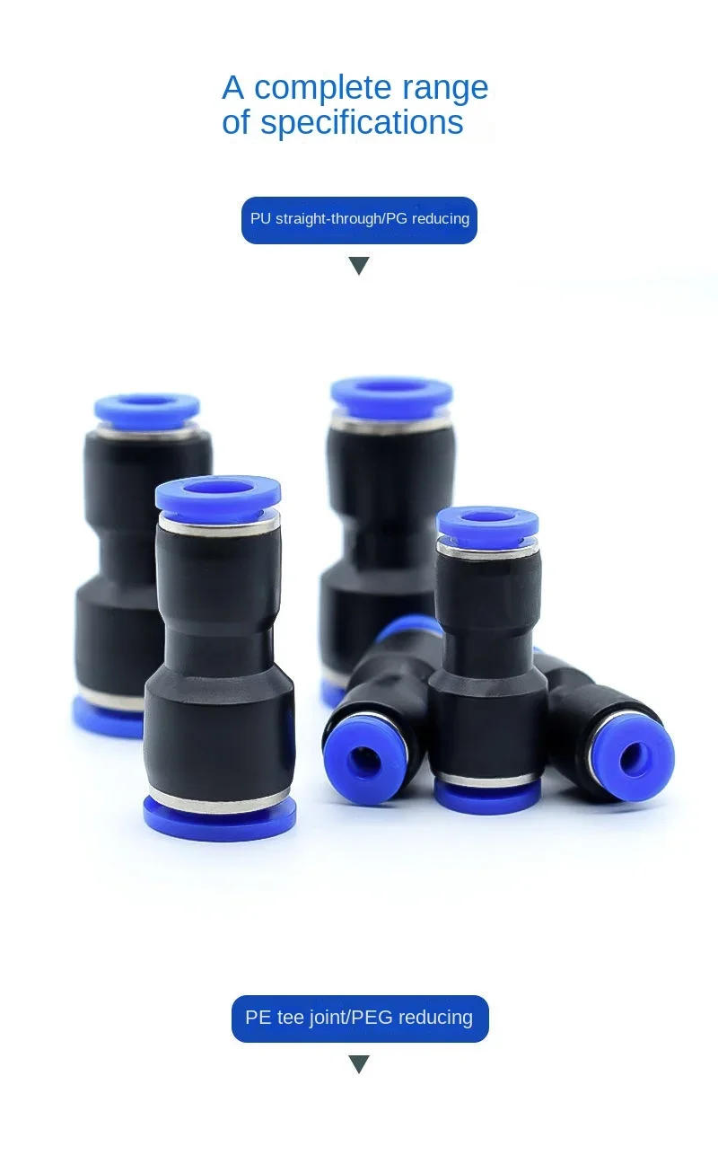 Description Picture 5 of item4 6 8 10 12 16mm Pneumatic Ball Valve Quick Fitting Air Compressor Hose Water Tube Needle Adjust Flow Control Crane Coupling