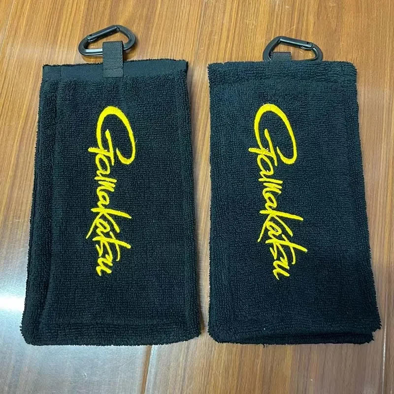 Description Picture 3 of itemGamakatsu Fishing Towel Double Layer Thicken Durable Bait Towel Absorbent Non-stick Car Wash Towel Fishing Tackle Accessorie