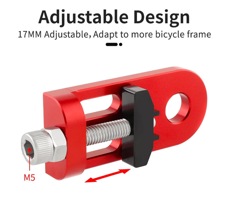 Description Picture 5 of itemMUQZI Chain Tension Adjuster Bicycle Single Speed Tensioner Chain Adjuster for  Folding Fixed Gear Bike