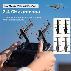 BRDRC 2.4Ghz Yagi Antenna for Mavic 2 Zoom Pro Mini Air Phantom 4 Pro Drone Remote Control Signal Booster Signal Range Extender