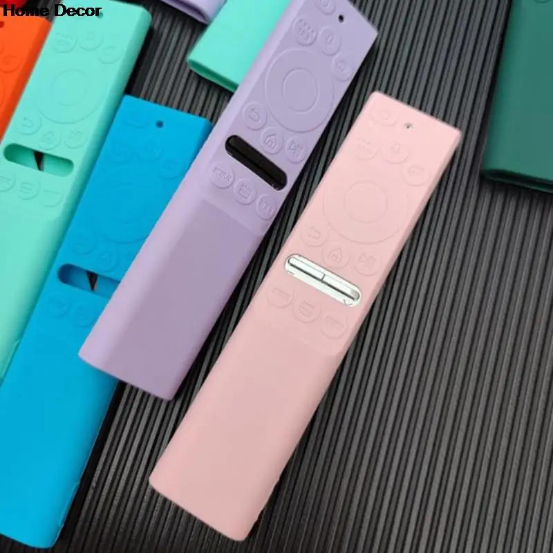 Description Picture 2 of itemFor Samsung Smart TV Solar Remote Control Protective Cover Anti-fall Thicken Silicone Non-slip BN59-01357 Durable Protect Cases