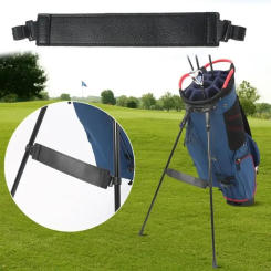 Golf Stand Bag Leg Holder Adjustable Golf Stand Bag Leg Stabilizer Strap Golf Bag Stand Attachment Easy to Use