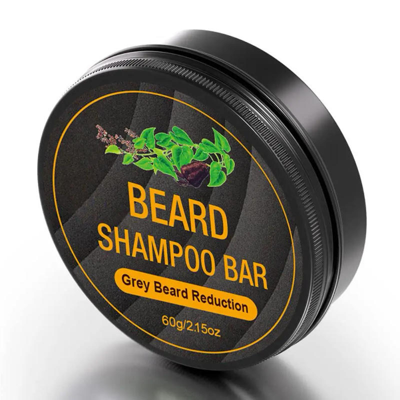 Description Picture 2 of itemBeard Darkening Shampoo Bar Fallopia Gray Hair Coverage Bar Hair Remove Bar Darkening White Hair Gray Shampoo To Soap Black C0X7
