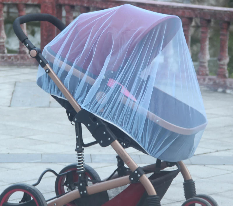 Description Picture 4 of itemBaby Stroller Mosquito Net Pushchair Cart Insect Shield Net Mesh Safe Infants Protection Mesh Cover Baby Stroller Accessories