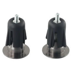 1 Pair Bicycle Grip Handlebar End Plugs  Suitable For 15-23.5mm Aluminum Alloy Bike Bar End Plugs Accessories