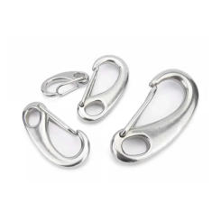304 Stainless Steel Egg Shaped Spring Steel Wire Rope Quick Hanging Shackle M30-M100