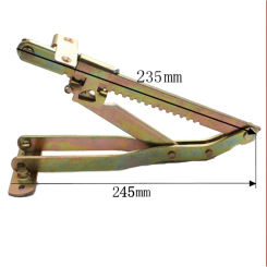 1pcs Multi-Stage Hinge Heavy Adjustable Angle Lift Sofa Bed Headrest Hinges Massage Table Support Mechanism Furniture Hardware