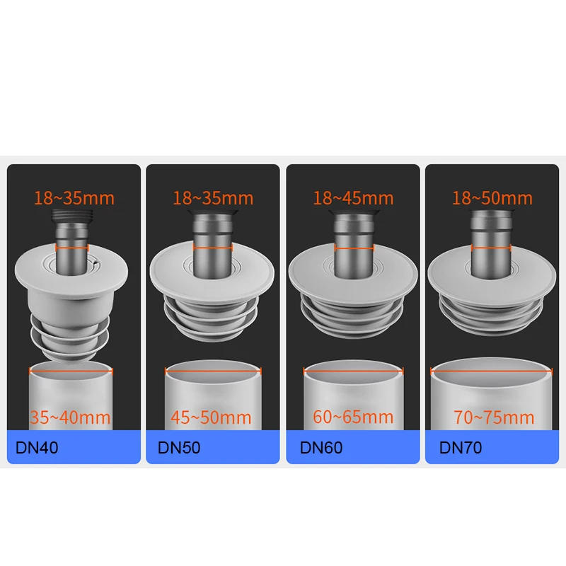 Description Picture 3 of itemSilicone Bathroom Equipment Sewer Sealing Odor And Leak Proof Drainage Filter Shower Floor Drain Core Siphon