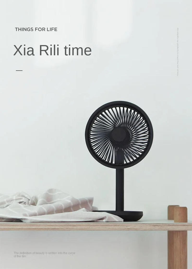 Description Picture 2 of itemYoupin SOLOVE F5 Desktop mini fan Portable Standing fans Type-C usb rechargeable 4000mAh air conditioner table easy to carry