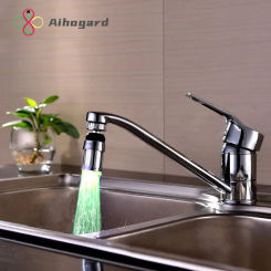 Faucet Light Tap Nozzle RGB 7 Colors Change Blinking Temperature Faucet Aerator Water Saving Kitchen Bathroom Accessories