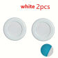 2pcs white