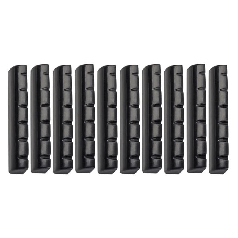 Description Picture 4 of item10 PCS Guitar Bone String Nut 43mmx6mmx8.4mm Luthier Saddle Bridge ST DIY Musical Instruments Guitars Accessories Parts
