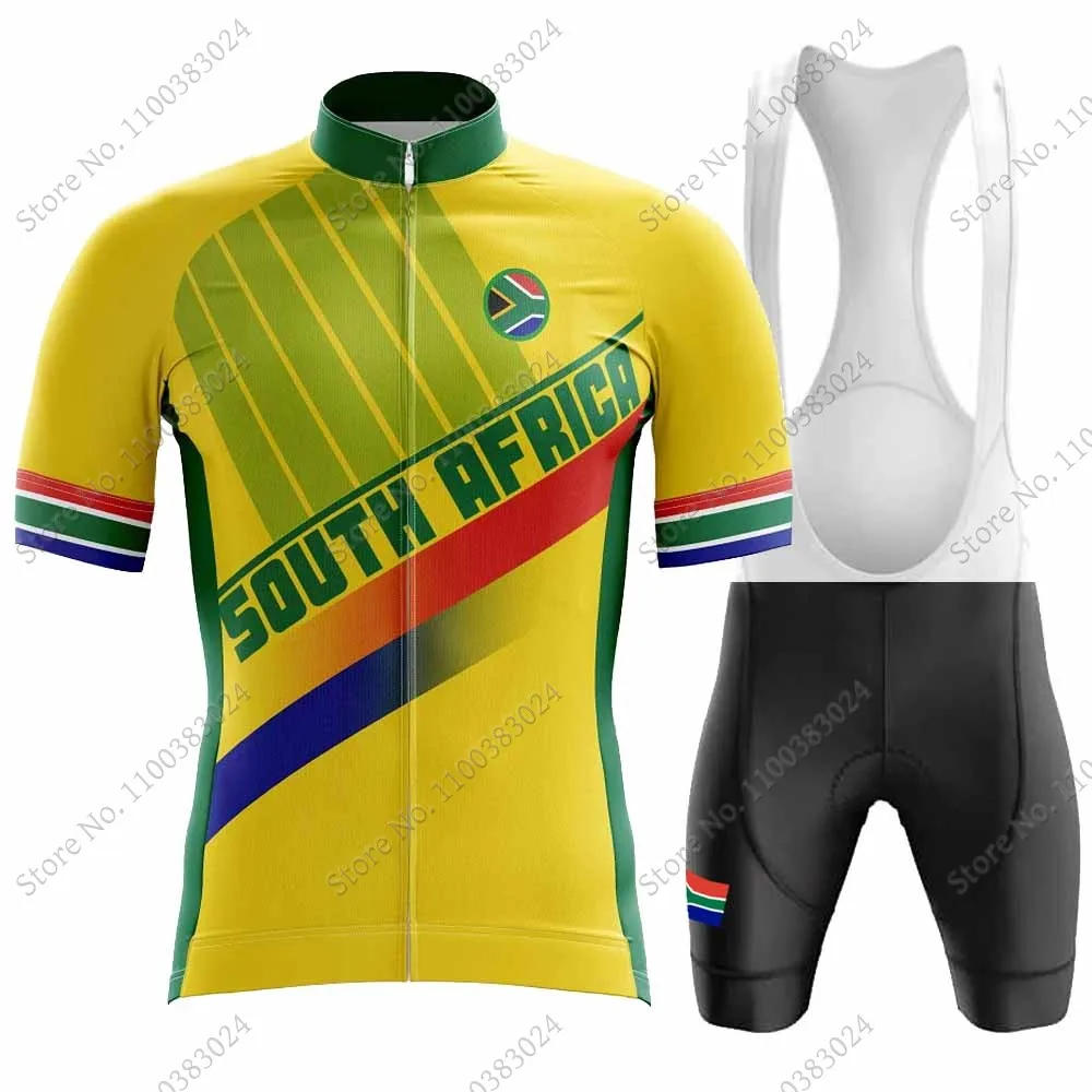 Description Picture 6 of itemSouth African Cycling Jersey 2023 Set Men Cycling Clothing Summer Road Bike Shirts Suit Bicycle Bib Shorts MTB Ropa Ciclismo