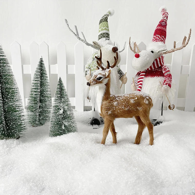 Description Picture 5 of itemChristmas Artificial Dry Snow Powder Decoration,White Fake Snow,Powdered Snowflake,Christmas Home Party DIY Decoration Props