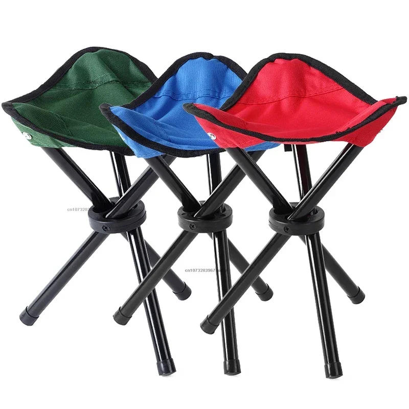 Description Picture 2 of itemOutdoor Leisure Portable Folding Chair Three-Legged Stool Camping Travel Picnic Outdoor Activities Fishing Accessories