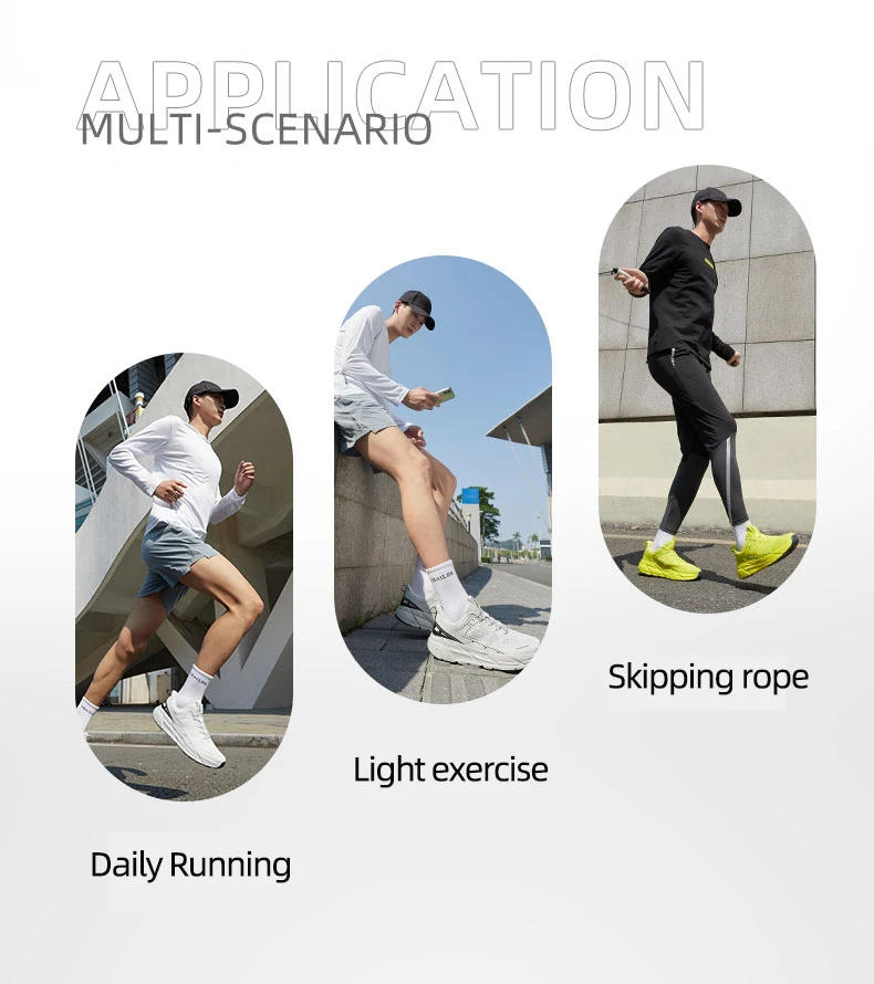 Description Picture 6 of itemGOLDEN CAMEL Men's Sneakers 2024 Summer New Mesh Running Shoes for Men Non-slip Cushioning Men's and Women's Sport Shoes Walking