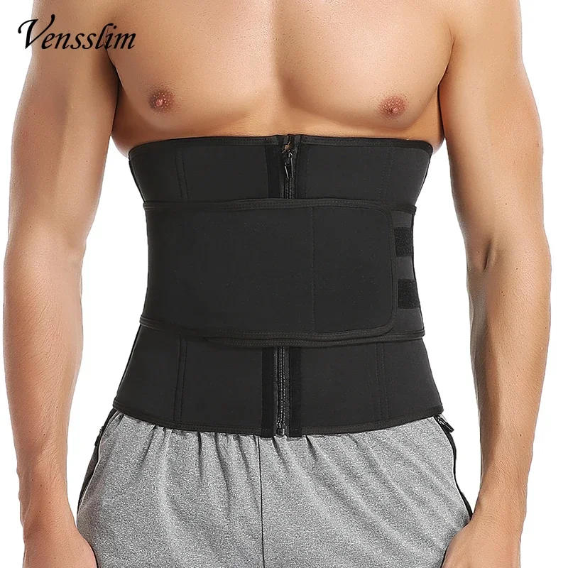 Description Picture 6 of itemVensslim Sauna Workout Waist Trainer Trimmer Men Weight Loss Neoprene Body Shaper Sweat Belly Belt with Adjustable Straps Corset