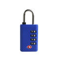 New TSA 4 Digit Combination Lock Padlock Security Tool Suitcase Luggage Coded Lock Anti-theft Customs Password Lock Travel