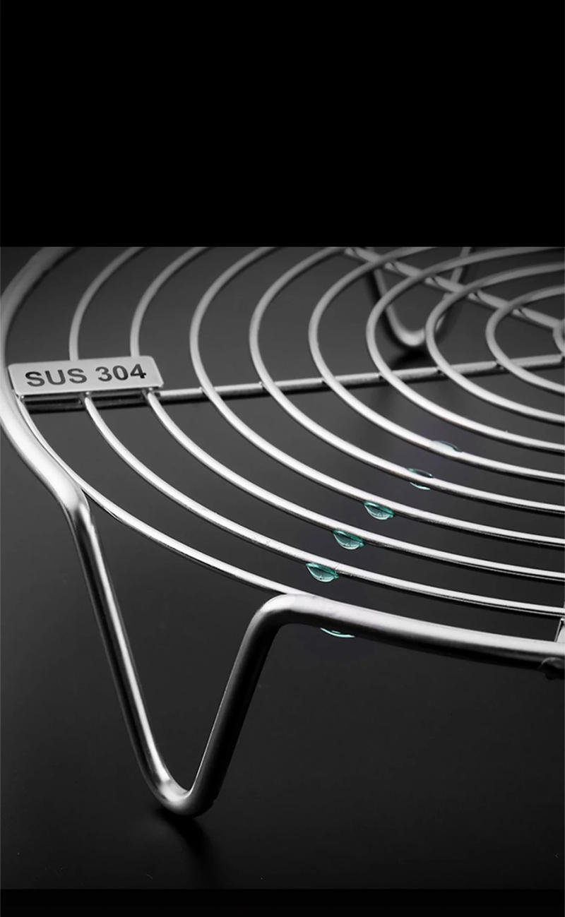 Description Picture 5 of itemSteamer Rack Stainless Steel Steaming Tray for Air Fryer Pressure Cooker Canning Set Cooling Racks Kitchen Cooking Accessories