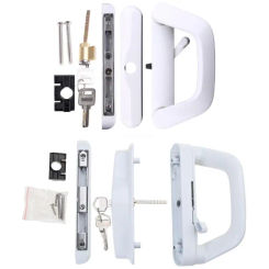Professional Sliding Door Handle for Kitchen/Balcony Door Handle Set Zinc Alloy Dropship