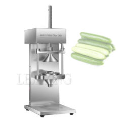 Electric Fries Cutter Machine Fresh Orange Juicer Potato Chips Cutter Stainless Steel Vegetable Fruit Cutting Machine 110/220V