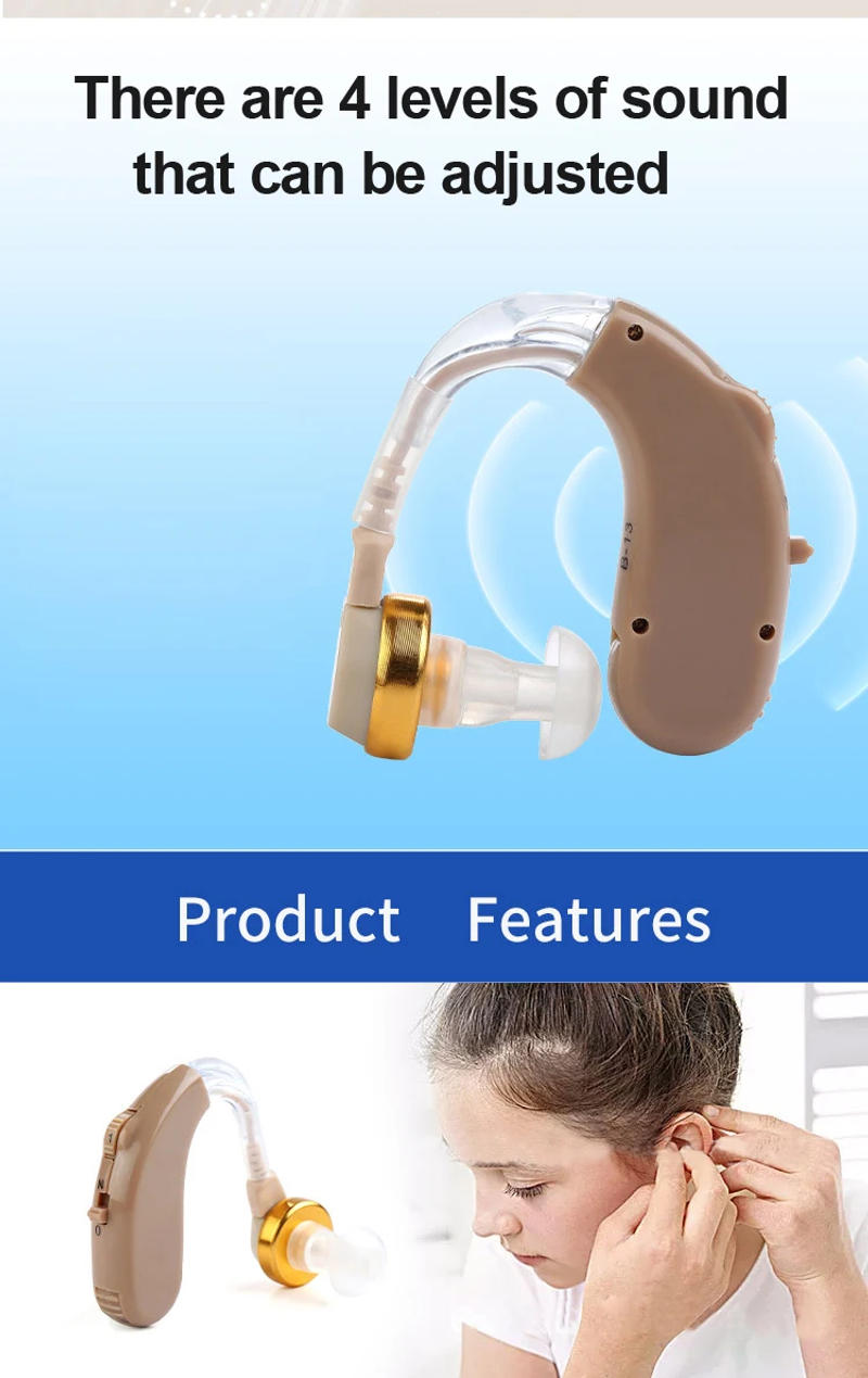 Description Picture 6 of itemDeaf hearing aids for the elderly hearing aids sound amplifier