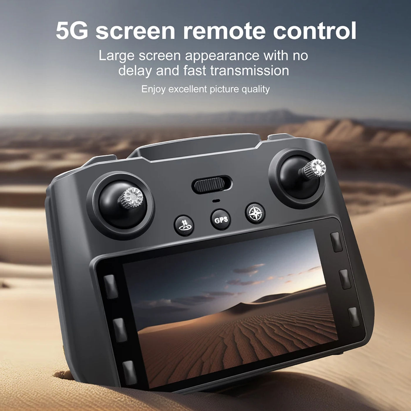 Description Picture 3 of itemNew S159 Screen LCD RC Drone 8K HD Camera Brushless GPS Motor Send Memory Card Obstacle Avoidance Foldable Quadcopter Dron Toy