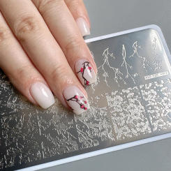 XMQ STAMPING NAIL ART PLATES FLOWERS TEMPLATES
