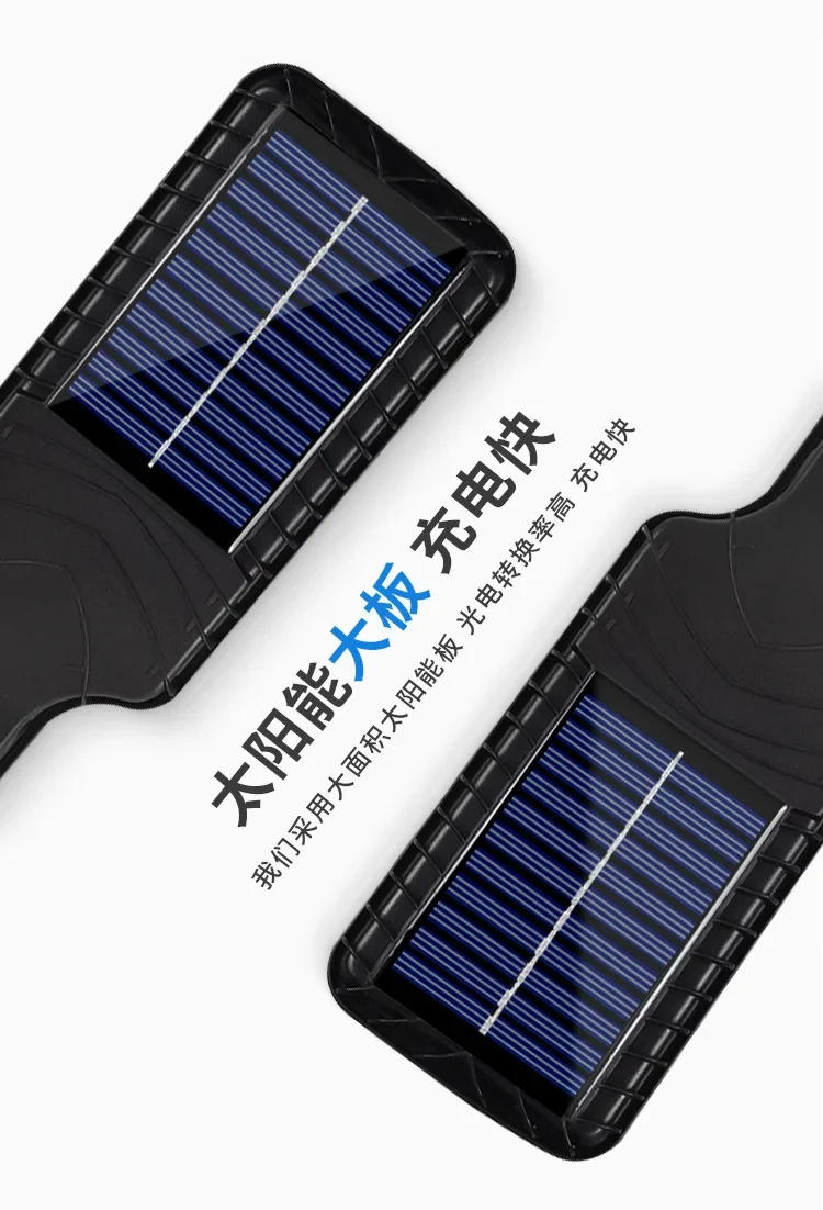 Description Picture 4 of itemOutdoor LED Wall Lamp Household Lighting Rechargeable Street Lamp Control Solar Lamp Garden solar Human Body Induction Remote