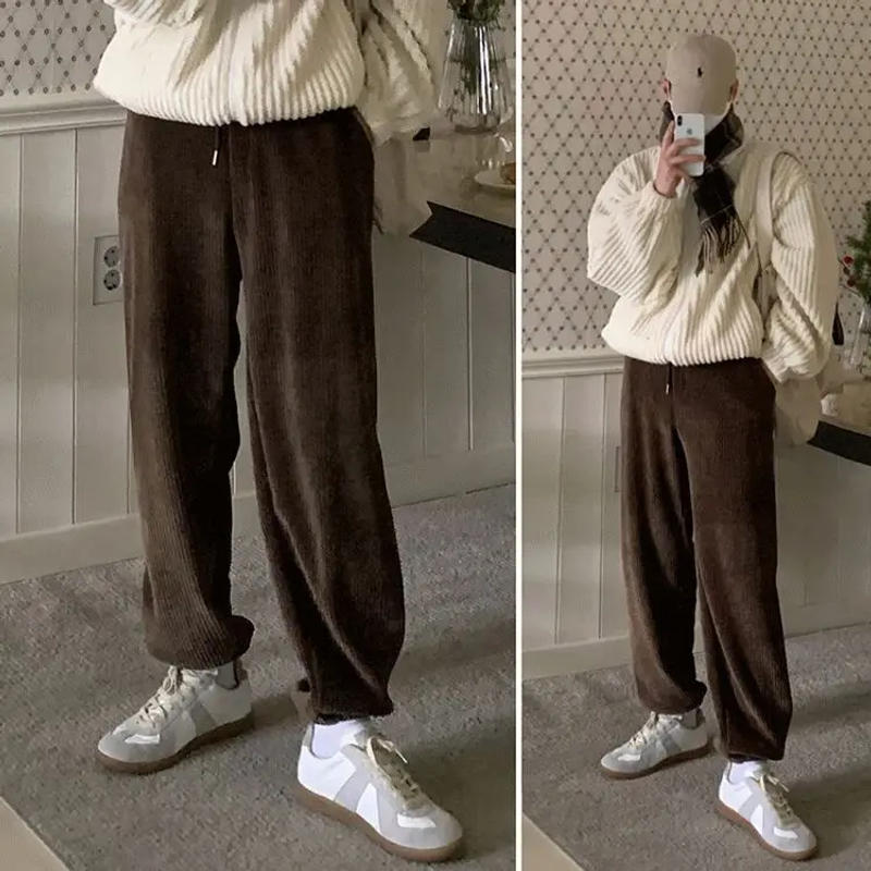 Description Picture 2 of itemMRCYC Chenille Corduroy Leggings Casual Pants