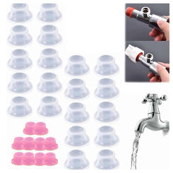 10-100pc Faucet Leak-proof Sealing Gasket Valve Threaded Pipe Hose Silicone Washer Seal O Ring for Plumbing Plug Prevent Leakage