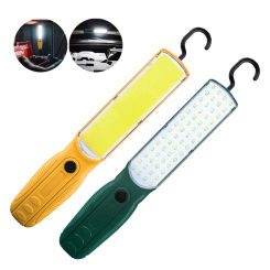 2X 1X COB LED Handheld Hunting Floodlight USB-C 18650 Work Light Cordless Garage Inspection Lamp 3Mode Camping Emergency Torch