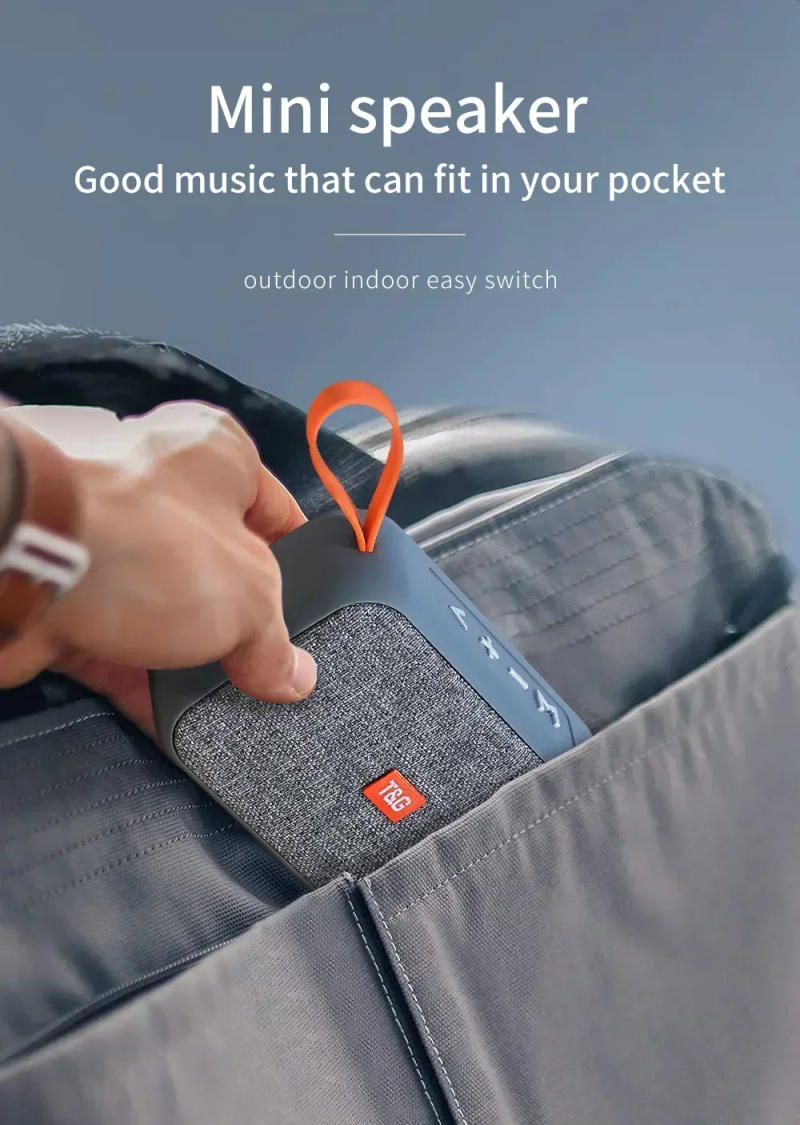 Description Picture 4 of itemT&G Speaker TG506 Portable Mini Wireless Soundbar Bluetooth Outdoor Indoor HIFI Loudspeaker Support TF Card FM Radio Waterproof