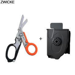 Multifunctional Scissors Tactical Pliers Outdoor Survival Tool Folding Stainless Steel Telescopic Medical Scissors