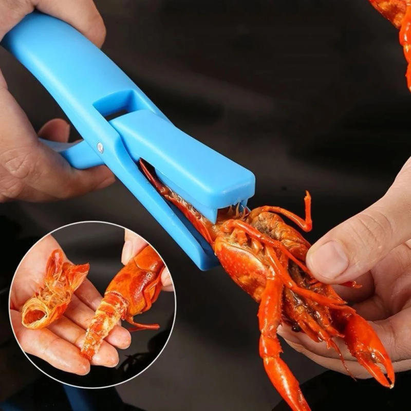 Description Picture 6 of itemCrawfish Sheller Seafood Tool Shrimp Peeler Efficient Manual Lightweight Crayfish Sheller Portable Crayfish Shelling Tool