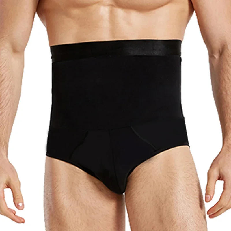 Description Picture 5 of itemMen Tummy Control Compression Panties Body Shaper High Waist Trainer Slimming Underwear Shapewear Belly Girdle Brief Butt Lifter