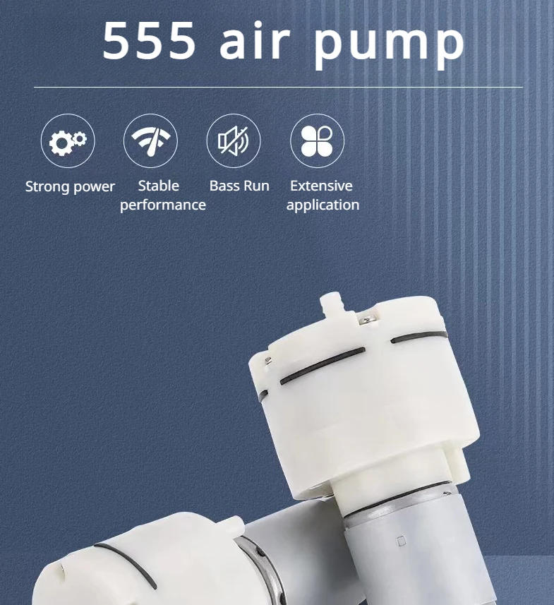 Description Picture 2 of itemDC12V/24V Micro vacuum pump Mute Air Pump Negative Pressure 12W Device Fish Tank Aeration Pump Low Noise Medical Device