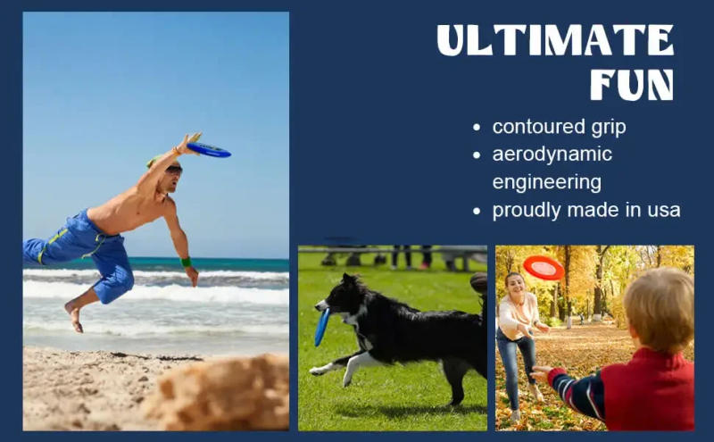 Description Picture 6 of itemSwivel Flying Discs Professional Throwing Disc Lightweight for Outdoor Sports Beach Camping Game Outdoor Flying Toy