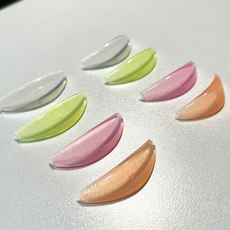 Description Picture 3 of item4 Pairs Of Silicone Eyelash Perm Pad Lifting Lashes Rods Shield L Warped Eyelash Curler Accessories Applicator Makeup Tools