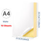 White Matte-10PCS