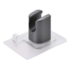 Reliable Wall Mount Shower Holder Non Slip Design Easy Installation Anti Rust and Long lasting Enhance Bathroom Convenience
