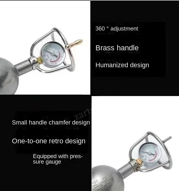 Description Picture 5 of item300ml Home Hand-cranked Old Popcorn Maker Puffed Rice Corn Machine