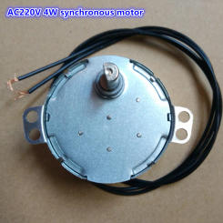 7mm D shaft , 220V 4W TYC50 AC motor CW/CCW 1.8rpm 10rpm 15rpm permanent magnet snychronous motor