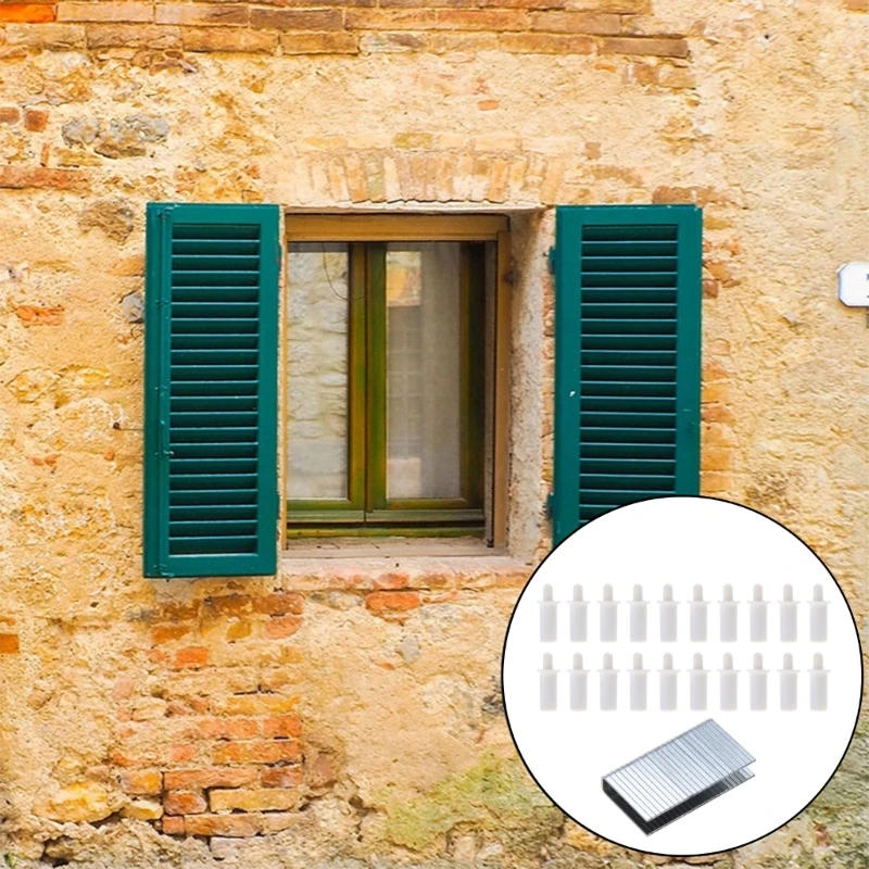 Description Picture 5 of item40 Piece Plantation Shutter Repair Tool Set Spring Loaded Shutter Pins Tilt Rod G5AB