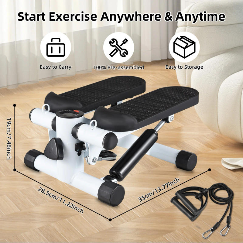 Description Picture 5 of itemMini Stepper For Exercise At Home With Resistance Bands LCD Display Capacity 100kg Stair Stepper